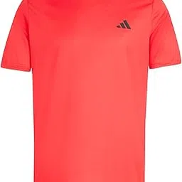 adidas Men's Polyester Geometric Regular Fit T-Shirt-picture-33