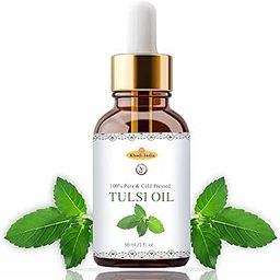 Khadi Pure Coldpressed Tulsi Oil, 30 ml-0