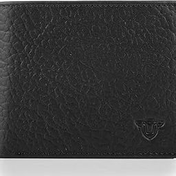 Men’s 4 inches Bould Grain Leather Wallet – RFID Secure| Bi-Fold Wallet with Coin Pocket| Card Slots & Note Compartment – Classic Slim Daily Use Wallet |Brown & Black |Friendship day presents (Black)-image-43