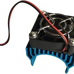 BNF Blue 40-42mm Universal Motor Heat Sink with High Speed Cooling Fan Parts for 1:8 Scale RC Model Vehicle | Collectibles-image-27