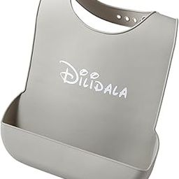 Enakshi® 2xSilicone Adult Bib with Pocket Waterproof Mealtime Protector Light Grey|Health & Beauty | Medical Mobility & Disability | Daily Living Aids | Other Daily Living Aids-image-85