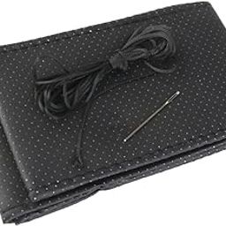 Generic DIY Car Steering Wheel Cover, Black-image-64