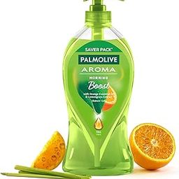 Palmolive Aroma Morning Tonic Body Wash, 750ml Shower Gel Single Pump Bottle, 100% Natural Citrus Essential Oil & Lemongrass Extracts for a Soft and Smooth Skin, pH Balanced Bodywash, Free of Parabens & Silicones ​-image-56