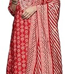 libas Womens Yoke Design Silk Blend Straight Kurta With Skirt and Dupatta-picture-44