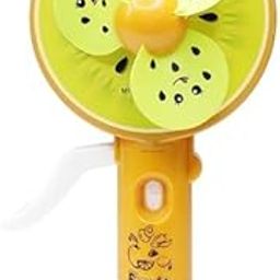 BAAL Sunflower Shaped Summer Cooling Mini Hand Fan Toy With Mist Water Spray Toy For Kids Indoor Outdoor Play and Gifting Use (Pack of 1)-picture-28