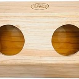My Eden Wooden Hay Feeder Pine Wood for Rabbits, Guinea Pigs, Hamster-5