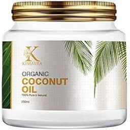 Kimayra World Organic Coconut Oil For Men & Women | Cold Pressed Coconut Oil For All Type Skin, & Hair Growth | Sulphate & Paraben free - 250 ml-image-42
