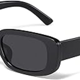 Rectangle Sunglasses for Women Men Trendy Y2k Retro 90s Sun Glasses UV400 Protection Cool Square Frame-picture-51