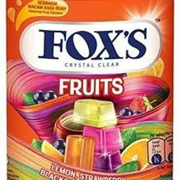 NOTTACIA Fox's Crystal Clear Fruits Gramstrawberry Candy Tin - 180-picture-22