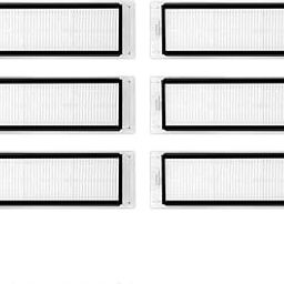 HUAYUWA Vacuum Attachments (6 Pack Washable Filters) Compatible with ROBOROCK Q5 Q5+ Robotic Vacuum Cleaner Replacement Parts Accessories-picture-25