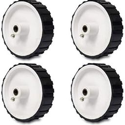SP Electron Pack of 4 Pcs white Gear Motor Robotic Wheel 70 X 20mm for Electronic & Science Project-13