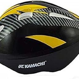 KAMACHI MV9WHL Cycling/Skating Adjustable Helmet (Colour: Black/Yellow/Grey) Size: Large-picture-11