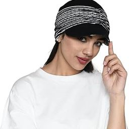 Bamboo Viscose Women Headwear with Band Chemo Headwear Free Size-image-76