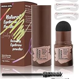 HUDA GIRL Black Professional Hairline Powder Stick, Hair Shadow for Thinning Hair, Root Touch-Up Powder Quickly Cover Grey Hair, Root Concealer for Hair Loss-image-87