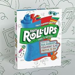 Betty Crocker Fruit Roll-Ups Variety Pack - Assorted Flavors, Healthy Fruit Snacks for Kids & Adults, Gluten-Free, 20-Count Pack-0