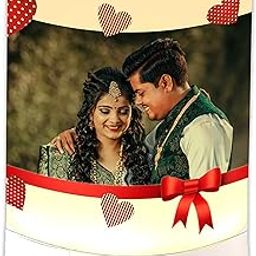 Personalized Bluetooth Speaker Customized with Photo Color Changing Rechargeable lamp, Best Gifting Idea for Valentine Day Gift, Birthday, Anniversary, Father's Day All, Imprint Gift (Design D)-picture-27