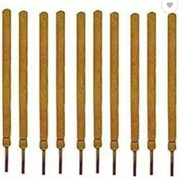 NIKHAT Coir Moss Stick 2 feet Plant Support - Coco Pole Stick (Pack of 10) - Coir Moss Stick for Money Plant Support, housing & Indoor Plants Garden Mulch (Brown 2 kg)-image-29
