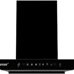 Zenpure Hella 60 CM 1300 m3/hr Filterless Auto-Clean Chimney, Multi Speeds, Heavy Duty Motor, Touch Gesture Control, Black, 10 Years Motor Warranty + 1 Year Full Product Warranty-82