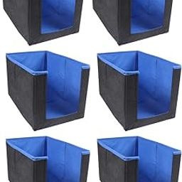 JustandKrafts Shirt Stacker Closet Organizer For baby cloths and Toys, Shirts and Clothing Organizer (Blue) (4)-25