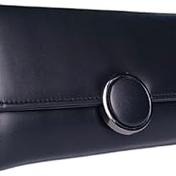 Women's Faux Leather Clutch Wallet with Ring Closure, Elegant Evening Purse For Ladies Card Slots | Multiple Pockets Handbag | Gift For Girls-image-54