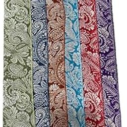 No 1000 Ladies Floral Print Multi-Colour Ladies Cotton Handkerchief-image-14