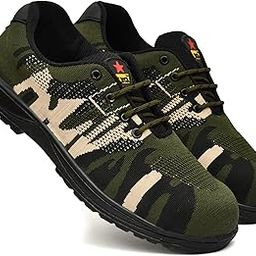 Singhal Enterprises Collection Men's Safety Shoe Non-Slip for Industrial Work Boot Waterproof Steel Toe Footwear Indestructible Construction Slip Resistant Shoes-36