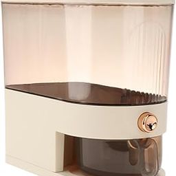 BNF Rice Dispenser Leakproof Rice Storage Container for Household Pantry Kitchen MilkyWhite Gray 5kg | Home & Garden | Kitchen, Dining & Bar | Kitchen Storage & Organization | Food Storage Containers-image-49