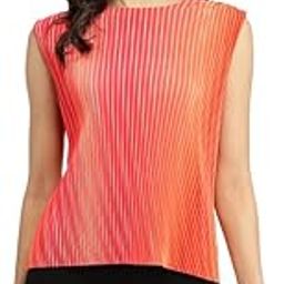 FableStreetOmbre Pleated Top-image-2