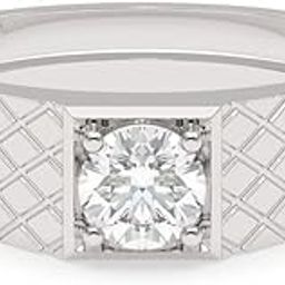 Real 925 Sterling Silver Cross Band Ring | Size Adjustable, Rhodium Plated, Swiss Zirconia | Gift for Men & Boys-image-73