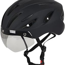 Enakshi® Bike Helmet Bike Hat Adjustable Cycling Helmet for Road Bike Outdoor Cycling Black|Sporting Goods | Cycling | Helmets & Protective Gear | Helmets-image-94