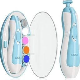Baby Nail Trimmer Electric, Safe Baby Nail File with Light and 6 Grinding Pads for Newborn Toddler Toes and Fingernails,Baby Nail Trimmer Infant Nail File Electric-image-35