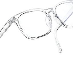 IFLASH Blue Light Blocking Glasses Gaming Filter Transparent Square Eyeglasses for Eye Protection Men Women, Computer/Tablet/Laptop/Mobile/TV, Anti-blue & Anti eyestrain-picture-22