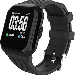 SB-116 Eros Bluetooth Fitness Watch| Blood Pressure| Full Touch Screen | Heart Rate | TFT Color Screen Fitness Tracker for All Android/iOS(Black)-image-15