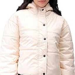 by The Indian Garage Co Women Relaxed Fit Solid Quilted Jacket-image-58