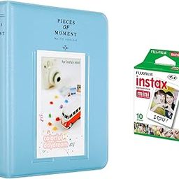 FotoCart [Instax] Mini 64 Page Photo Album] Pieces of Moment Book Album Compatible for Films for Instax Mini 7s 8 8+ 9 25 26 50s 70 90 10 11 30 55 20 50 7 LiPlay & Hello Kitty + Sheets Mini Film 10x1-image-77