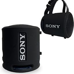 Silicone Cover Case For Sony Srs-Xb13 Extra Bass Wireless Portable Speaker, Protective Skin Sleeve Shell For Sony Srs-Xb13 Compact Bluetooth Speaker Accessories (Black)-22