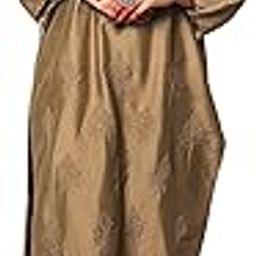Lucknowi Indiancraft Chikankari Chanderi Plazzo Set For Women-picture-27