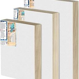 Snoogg Art 12x12 inch Super Value Wood Panel Boards - Great Alternative to Canvas Panels. Paint Like The Old Masters Pack - 5-image-6