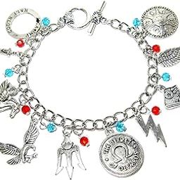 Bracelet for Men, Stylish Inspired Jewelry Set, Unique Design Braeclet for Boys and Men Perfect for Wear and Decoration, Meaningful Bracelet for Percy Fans-image-14