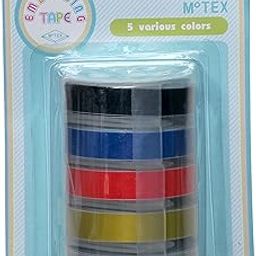 Motex Embossing Label Maker Tape for DIY, Scrapbooking & Craft - Blister Card - BM Combo - Made in Korea-image-11