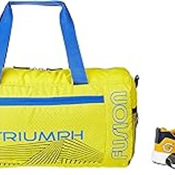 Nx-2 Yellow/Blue Size-8 with Triumph Gym Bag Fusion Pro-88 Yellow/Royal-image-57