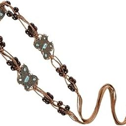Women's Braided Waist Rope Belt Retro Ethnic Rope Tie Belt for Dresses Tunics and Summer Outfits-image-43