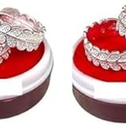 Frixty Accessories Toe Ring Abstract Pattern Design Toe Ring Adjustable Jewelry for Women. Set of 2 Pairs Adjustable Toerings. (028-2PAIRS)-32