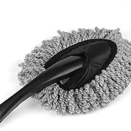 Voroly Car Duster with Handle Microfiber Exterior Scratch Free Cleaning Tool Dust Brush for Cleaning (Small Car Duster)-image-82