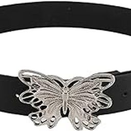 CALANDIS 41inch Length Women PU Leather Waist Belt Pin Buckle Waist Band for Dating Argent | Clothing, Shoes & Accessories | Womens Accessories | Belts-image-85