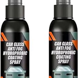 Car Glass Anti-Fog Hydrophobic Coating Spray, 100ml, Rainproof Windshield Treatment, Streak-Free-image-61