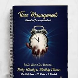 Daily Planner Undated | Diary for Time Management | Perfect for Students & Professionals | Page B5 24×18 cm | 120 GSM Paper Quality | 210 Pages for 180 Days & 6 Months-image-16