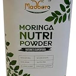 Madbero Moringa Powder 200g | Pure Moringa Leaf from Miracle Tree | No Refined Sugar or Preservatives | Ready-to-Mix Nutrient-Rich Superfood | Vegan, Gluten-Free, Plant-Based Wellness-picture-16