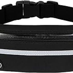 Waist Pack Bag | Running Waist Bag | Fanny Pack | Running Accessories | Belt Bag for Travelling, Walking, Hiking, Cycling | Waist Bag for Men & Women with Adjustable Strap (Black)-image-44