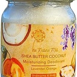 Moisturizing Deodorant Lavender Orange, All Natural. Shea Butter, Coconut Oil, Apricot Oil, Essential Oils, Gentle & Skin Clarifying. 50G, Unisex-image-38